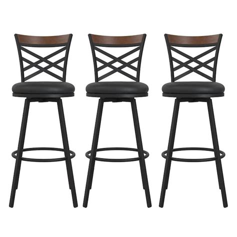 24 inch bar stools set of 3